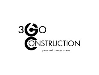 360 CONSTRUCTION logo design by sanworks