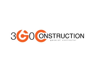 360 CONSTRUCTION logo design by sanworks