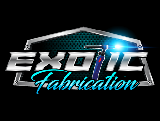 Exotic Fabrication logo design by scriotx