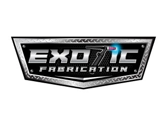 Exotic Fabrication logo design by daywalker