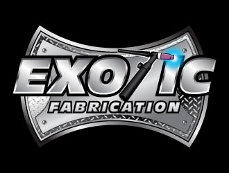 Exotic Fabrication logo design by daywalker