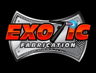 Exotic Fabrication logo design by daywalker