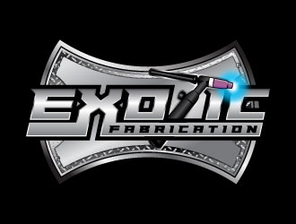 Exotic Fabrication logo design by daywalker