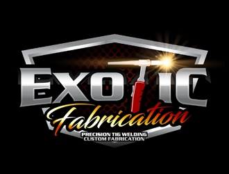 Exotic Fabrication logo design by MarkindDesign