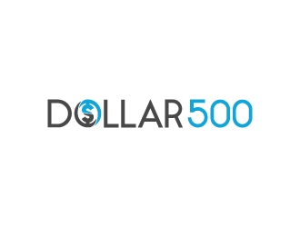 Dollar 500 logo design by JudynGraff