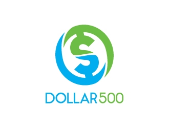 Dollar 500 logo design by JudynGraff