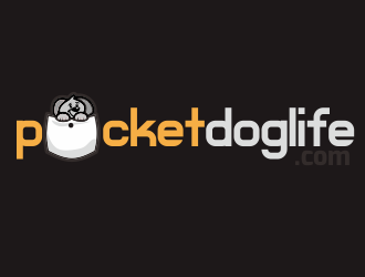pocketdoglife.com logo design by YONK