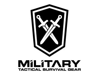 MTSG MILITARY TACTICAL SURVIVAL GEAR logo design by blackhood