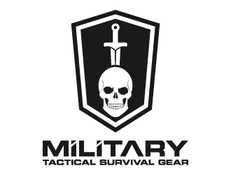 MTSG MILITARY TACTICAL SURVIVAL GEAR logo design by blackhood