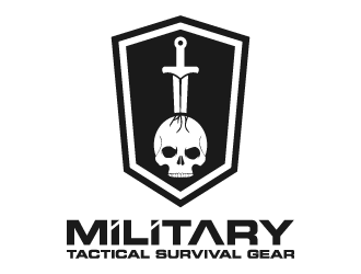 MTSG MILITARY TACTICAL SURVIVAL GEAR logo design by blackhood