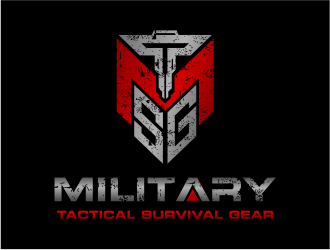 MTSG MILITARY TACTICAL SURVIVAL GEAR logo design by cintoko
