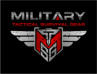 MTSG MILITARY TACTICAL SURVIVAL GEAR logo design by cintoko