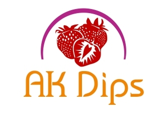 AK Dips logo design by mckris