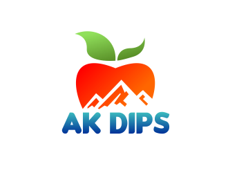 AK Dips logo design by serprimero