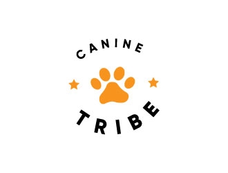 Canine Tribe logo design by Erasedink