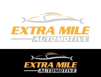 Extra Mile Automotive logo design by AB212