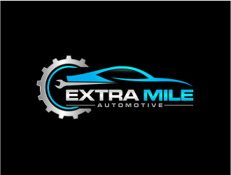 Extra Mile Automotive logo design by evdesign