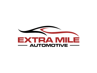 Extra Mile Automotive logo design by rief
