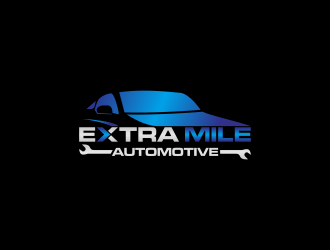 Extra Mile Automotive logo design by goblin