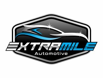 Extra Mile Automotive logo design by AisRafa