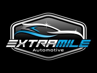 Extra Mile Automotive logo design by AisRafa