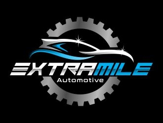 Extra Mile Automotive logo design by AisRafa