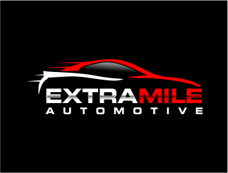 Extra Mile Automotive logo design by Girly
