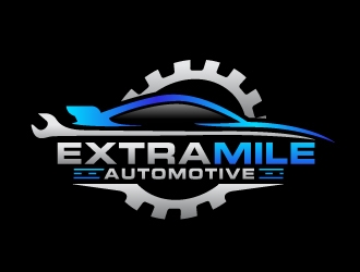 Extra Mile Automotive logo design by fantastic4
