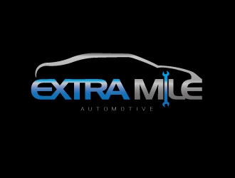 Extra Mile Automotive logo design by defeale