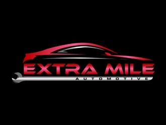 Extra Mile Automotive logo design by nikkl