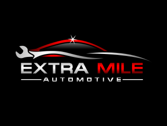 Extra Mile Automotive logo design by kopipanas