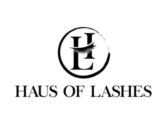 Haus of Lashes logo design by CreativeMania