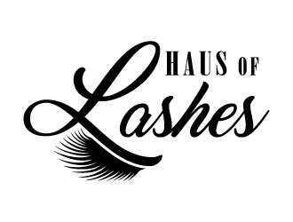 Haus of Lashes logo design by daywalker
