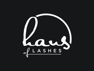 Haus of Lashes logo design by Mahrein