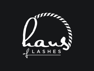 Haus of Lashes logo design by Mahrein