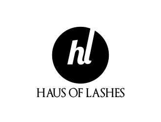 Haus of Lashes logo design by MUNAROH