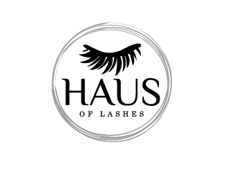 Haus of Lashes logo design by Marianne