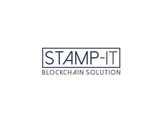 Stamp-IT (ideally)or Stamp-IT Blockchain Solution logo design by bricton