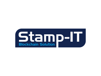 Stamp-IT (ideally)or Stamp-IT Blockchain Solution logo design by ammad