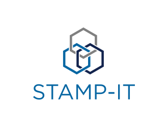 Stamp-IT (ideally)or Stamp-IT Blockchain Solution logo design by ammad