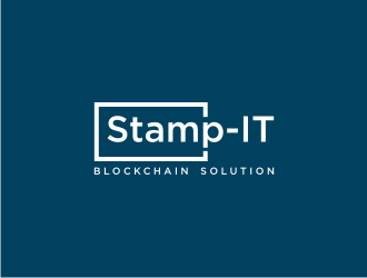 Stamp-IT (ideally)or Stamp-IT Blockchain Solution logo design by dewipadi