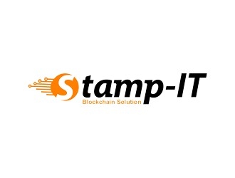 Stamp-IT (ideally)or Stamp-IT Blockchain Solution logo design by bougalla005