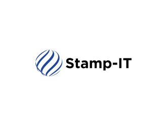 Stamp-IT (ideally)or Stamp-IT Blockchain Solution logo design by RIANW