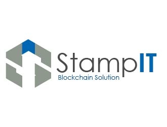 Stamp-IT (ideally)or Stamp-IT Blockchain Solution logo design by ruthracam
