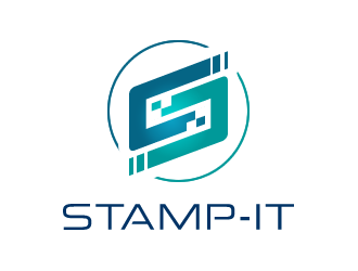 Stamp-IT (ideally)or Stamp-IT Blockchain Solution logo design by Coolwanz
