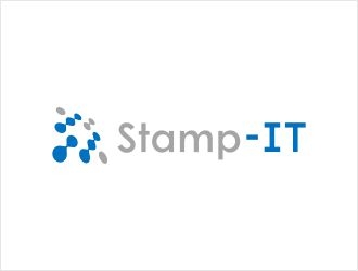 Stamp-IT (ideally)or Stamp-IT Blockchain Solution logo design by Shabbir
