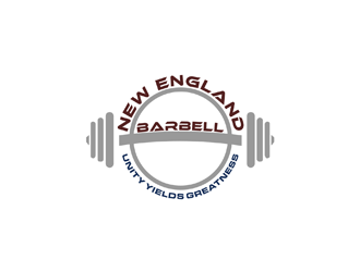New England Barbell logo design by johana