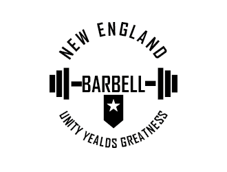 New England Barbell logo design by czars