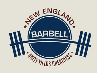 New England Barbell logo design by frontrunner
