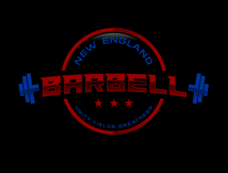 New England Barbell logo design by kopipanas